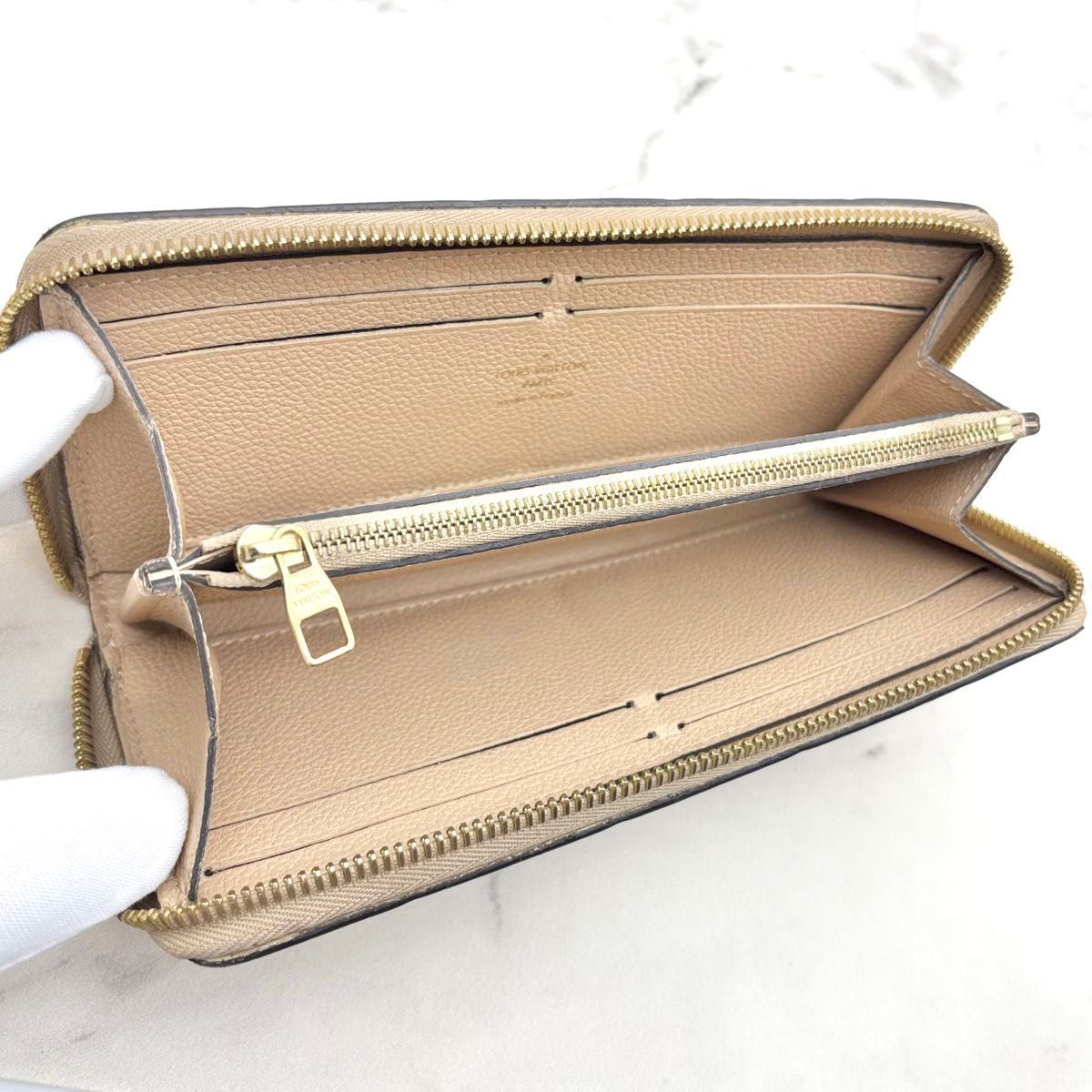  ルイヴィトン アンプラント クレマンス デュンヌ 長財布 小物