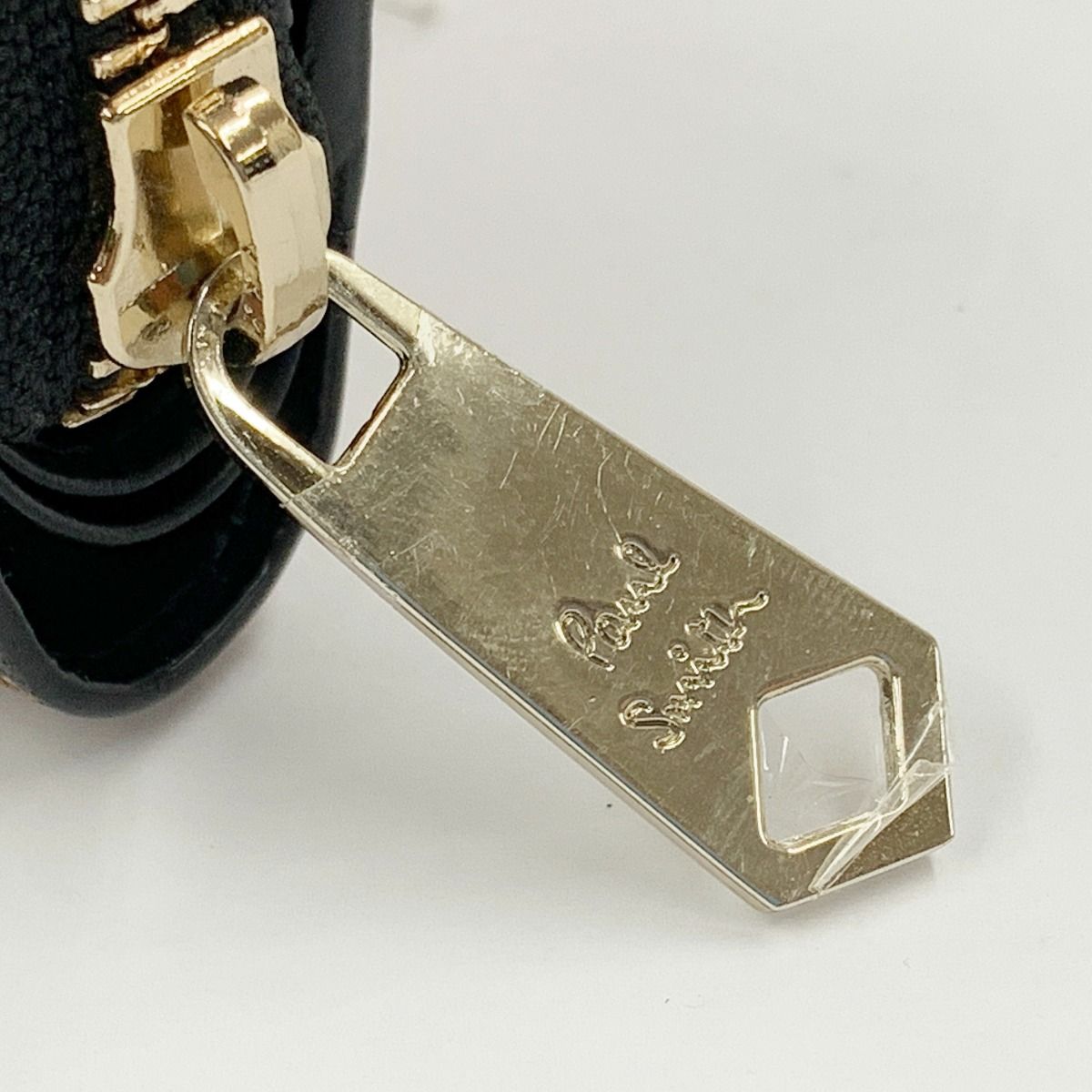  〇〇Paul Smith ポールスミス 二つ折り財布 コンパクトウォレット ゴールド 二つ折り財布 折り財布