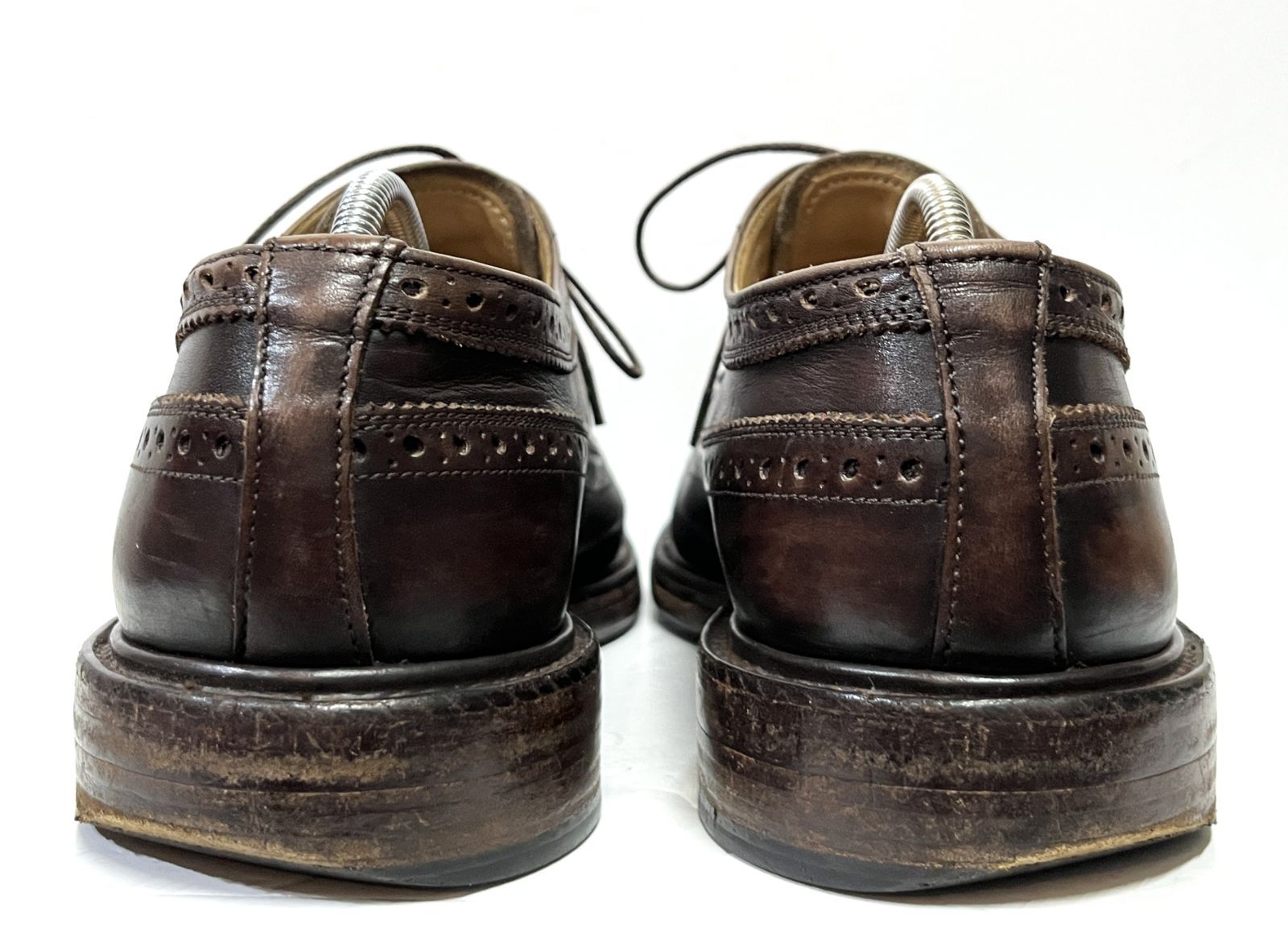 ウイングチップ レザーシューズ