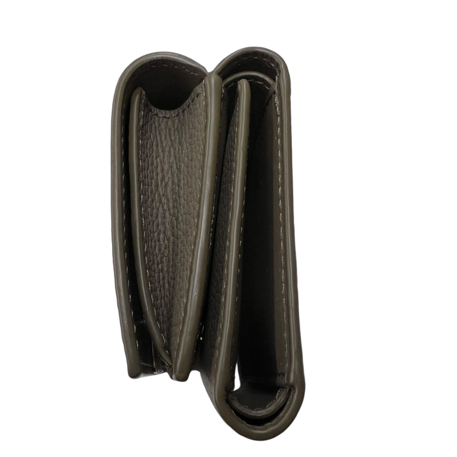  LOEWE ロエベ トライフォールドウォレット コンパクト 三つ折り財布 ミニ財布 トープ 三つ折り財布 折り財布