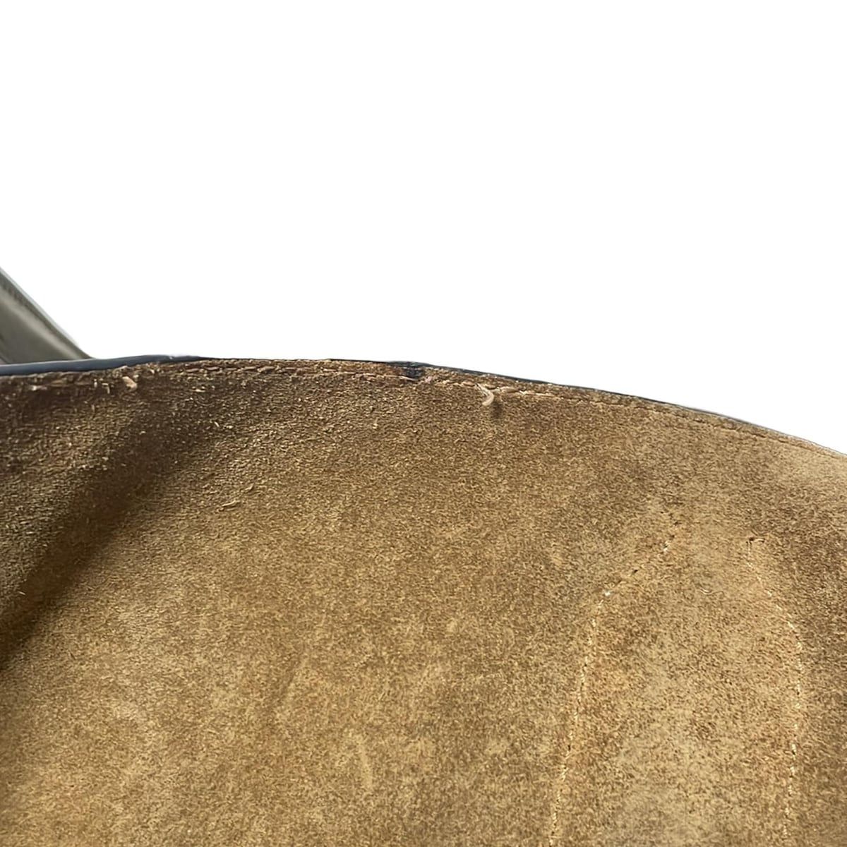 ギフトに最適。 LOEWE ロエベ トートバッグ Tショッパーバッグ アイボリー 型押し加工 レザー