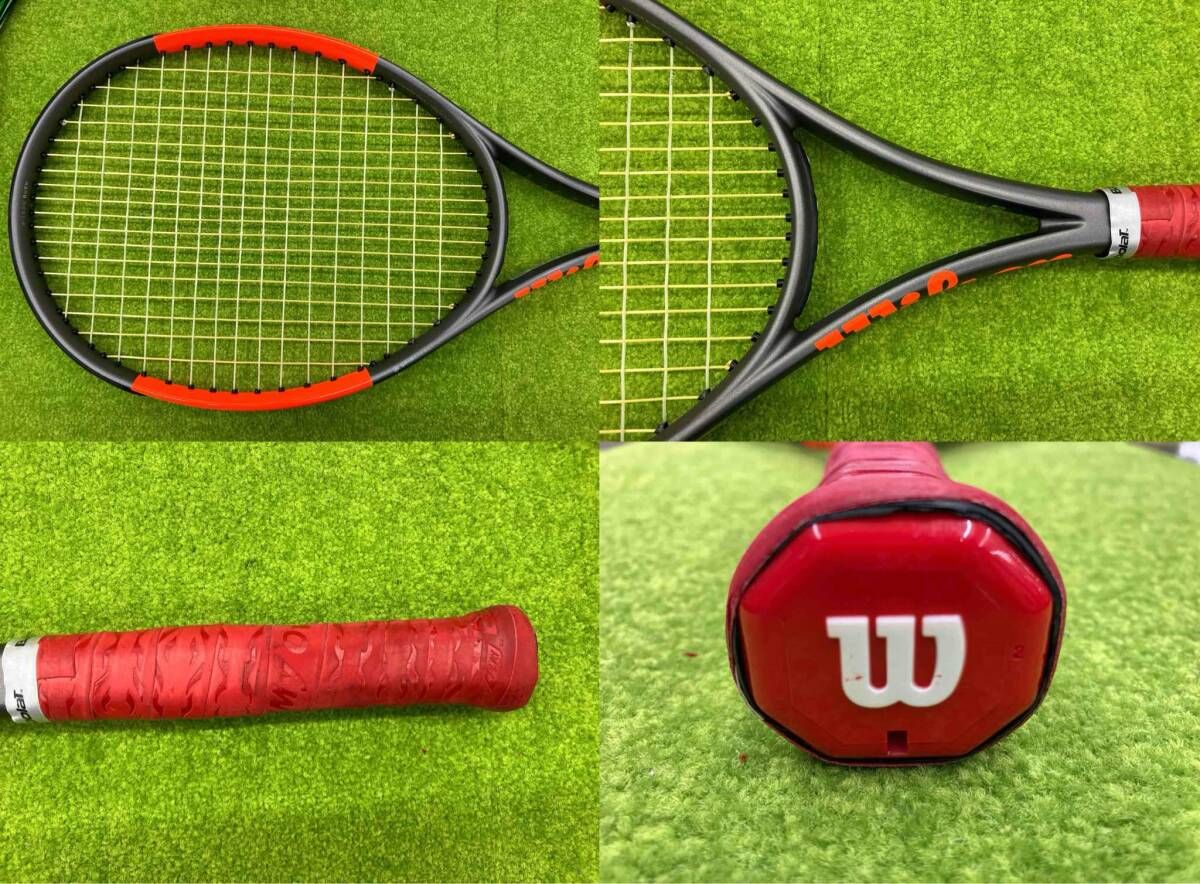 Wilson ウィルソン BURN 100 LS テニスラケット グリップサイズ2