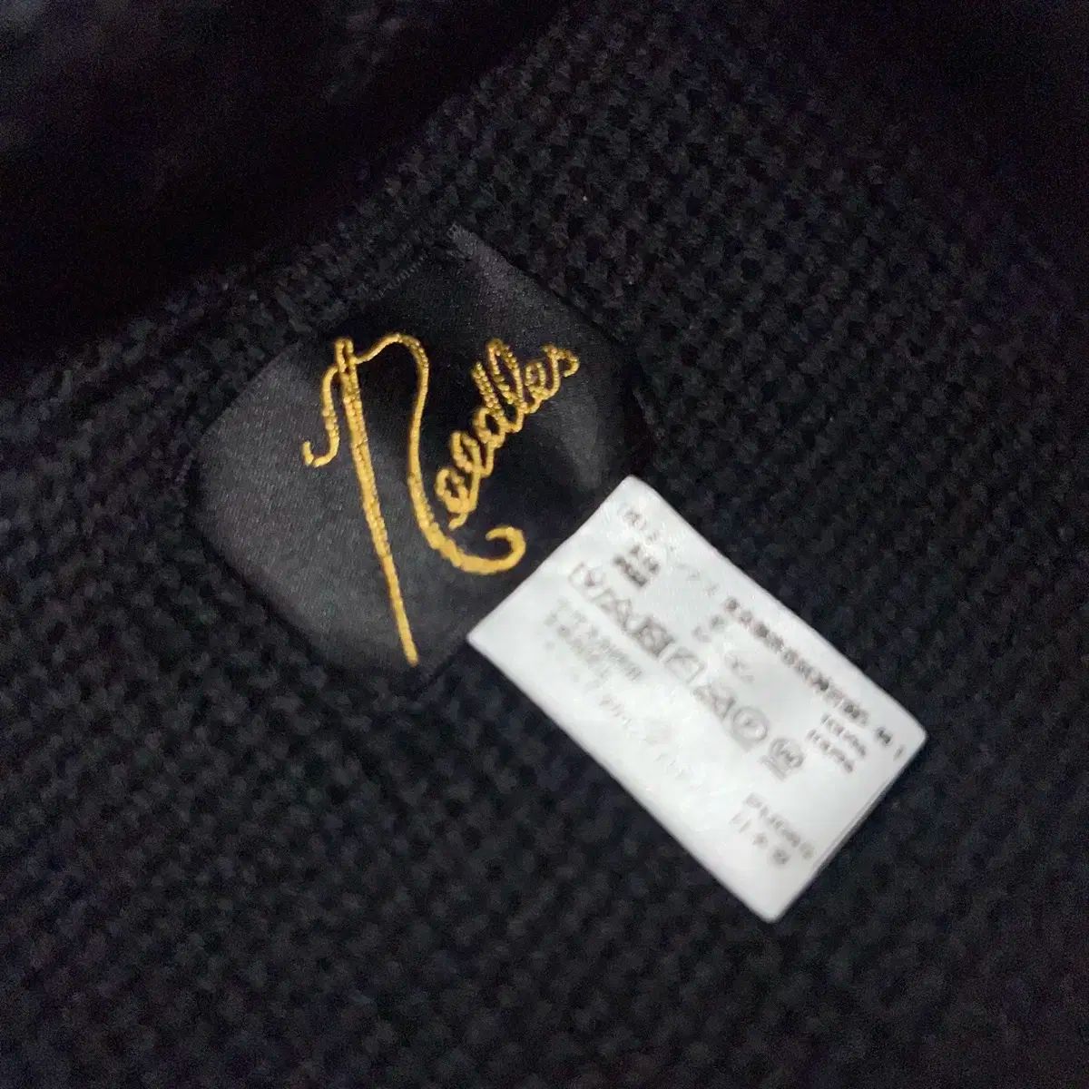 ニードルズ ブラック ヘアバンド ビーニー