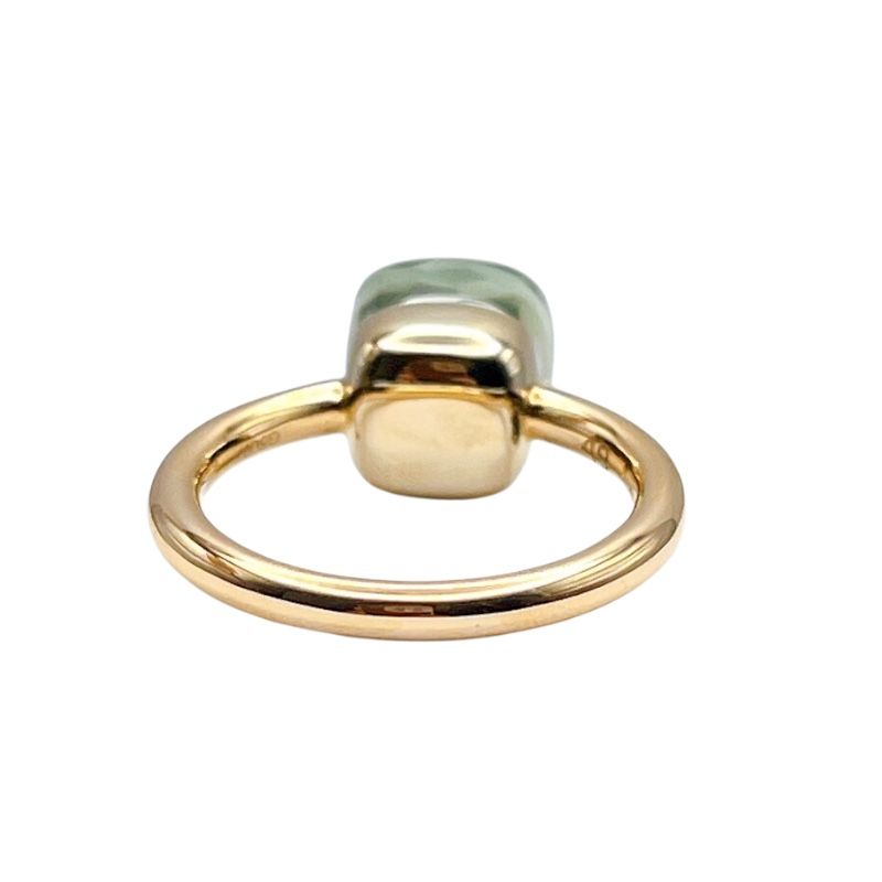 ポメラート ヌード クラシック プラシオライト リング 750(PG×WG)53