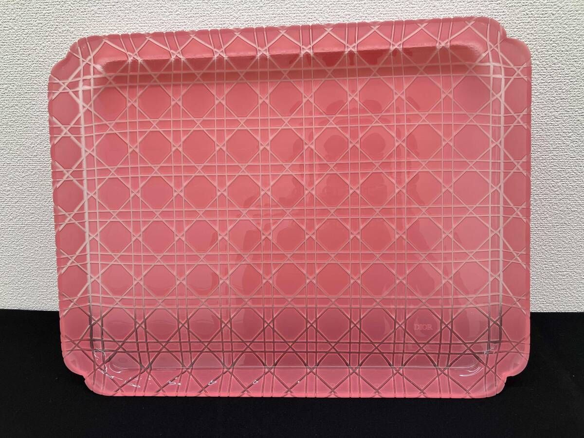 DIOR ディオール ピンク アクリルトレー 現状品