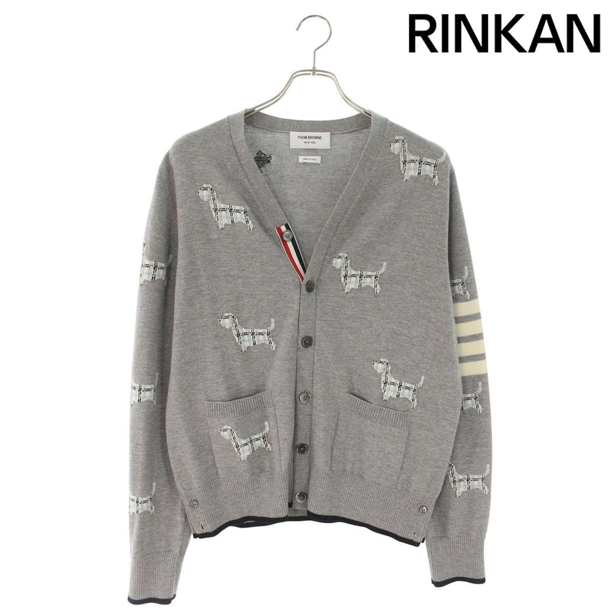 トムブラウン ドック柄カーディガン メンズ 2