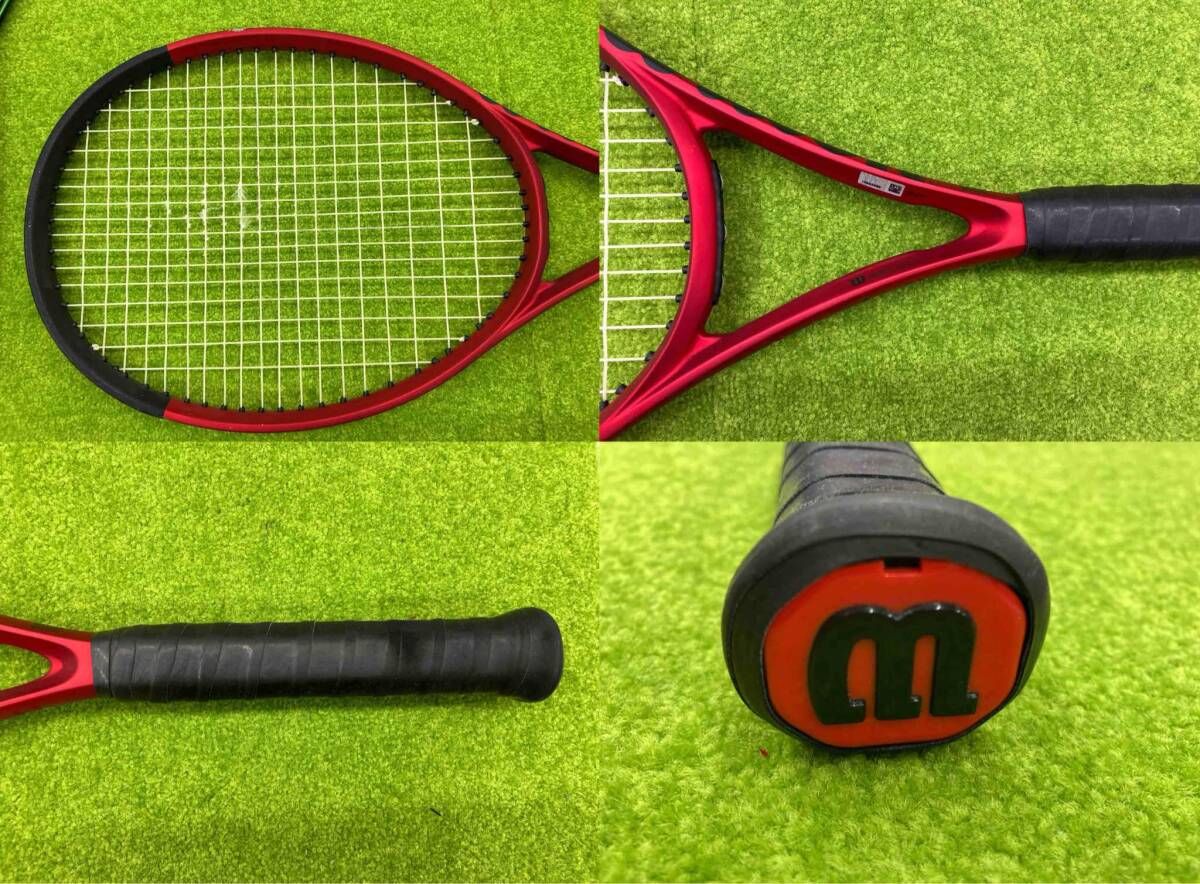 Willson ウィルソン CLASH 100 V 2 テニスラケット グリップサイズ不明
