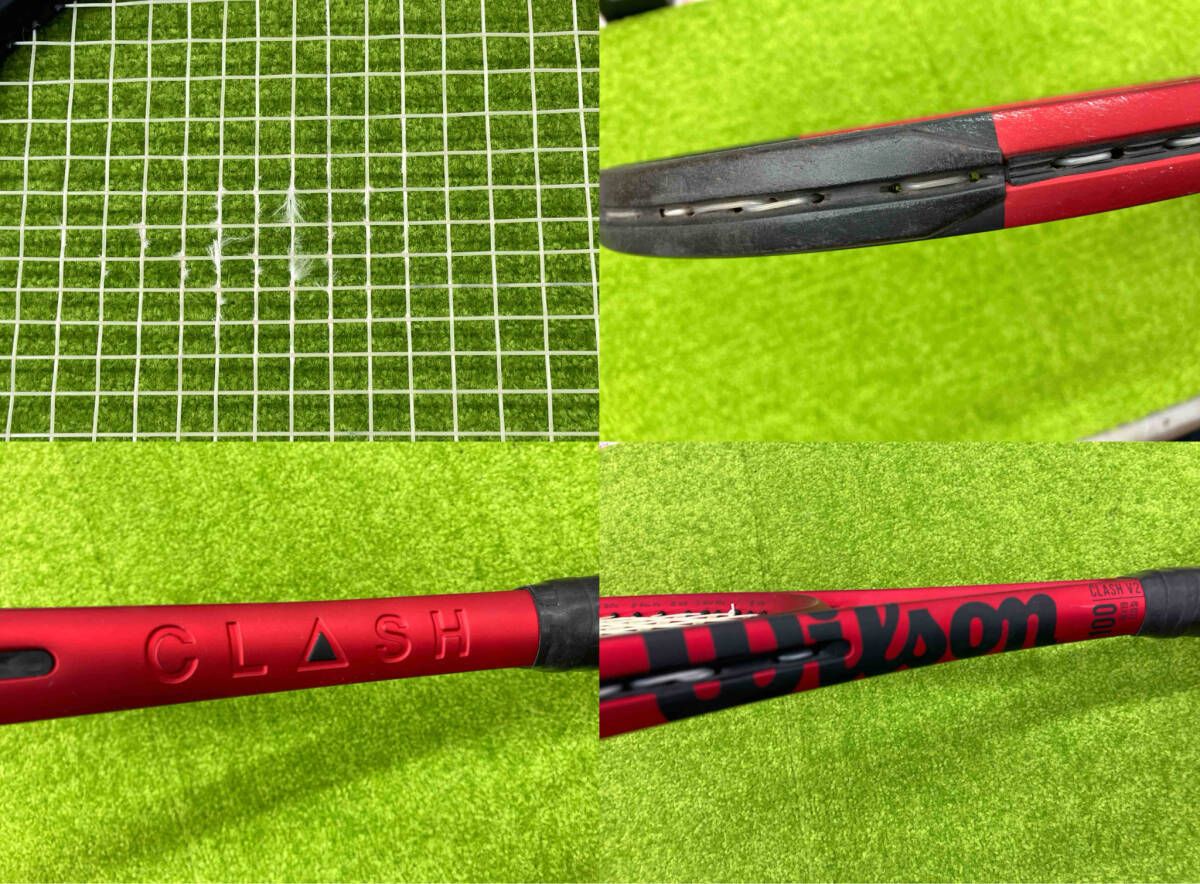 テニスラケット グリップサイズ不明