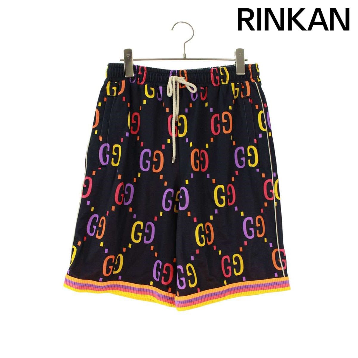 グッチ 701630 XJELH ジャンボGGテクニカルジャージハーフパンツ メンズ XS