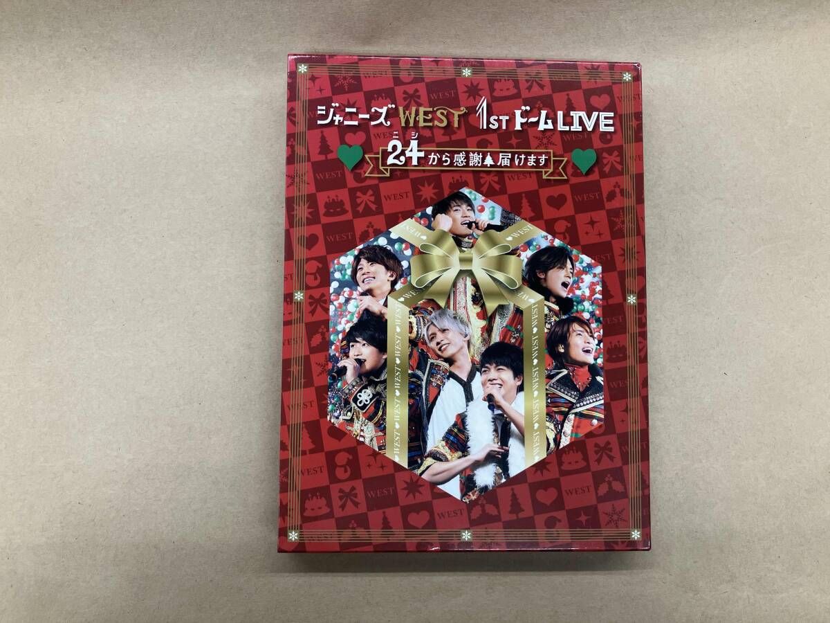 DVD ジャニーズWEST 1stドーム LIVE 24(ニシ)から感謝 届けます(初回版