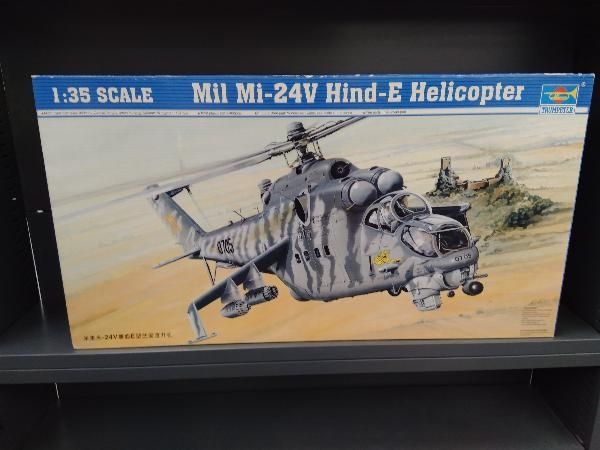 プラモデル トランぺッター 1/35 Mil Mi-24V Hind-E Helicopter - メルカリ