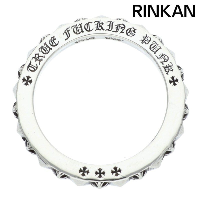 クロムハーツ TFP PNK PLS トゥルーファッキンパンク プラスパンク シルバーリング メンズ 21.5号