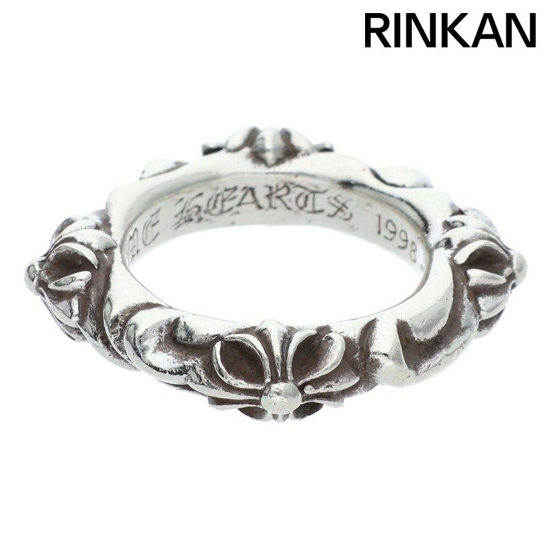 クロムハーツ SBT BAND SBTバンド シルバーリング メンズ 6.5号