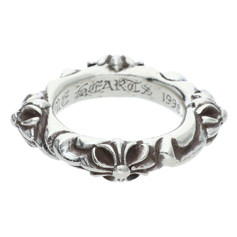 クロムハーツ SBT BAND SBTバンド シルバーリング メンズ 6 5号