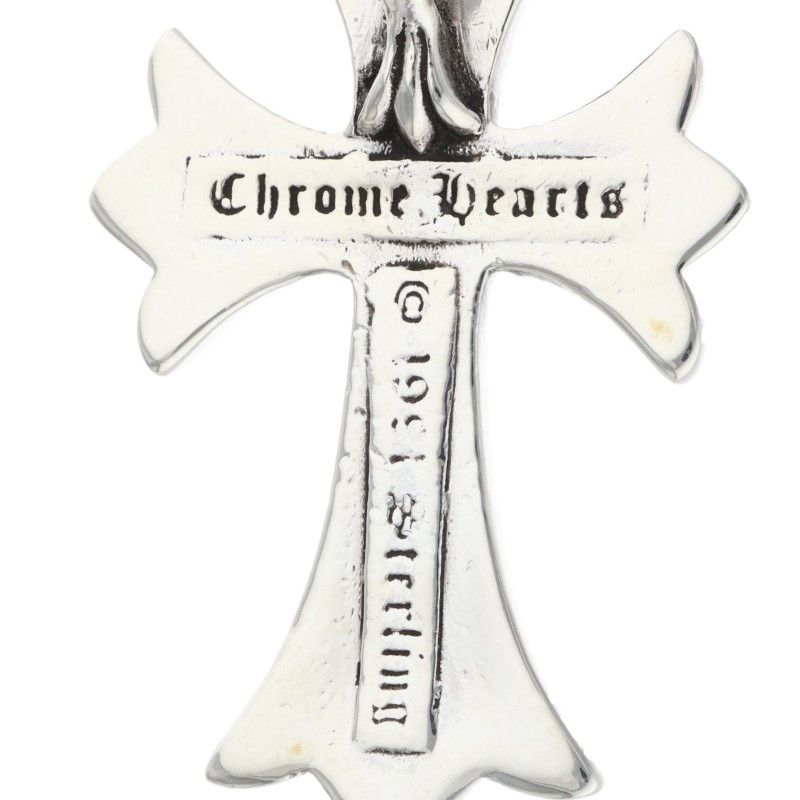 クロムハーツ CH CRS SML/スモールCHクロス ペンダント/シルバー