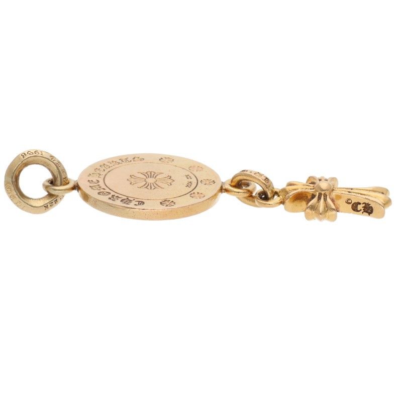 クロムハーツ 22K ANGEL MEDALwCRS BBYFAT/エンジェルメダルwベイビー