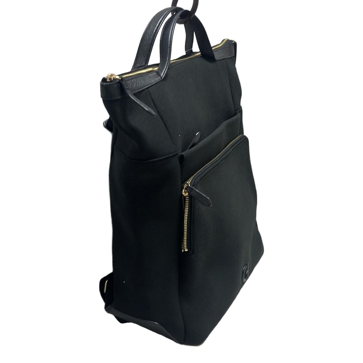 COLE HAAN コールハーン リュックサック - 黒 2way レザー