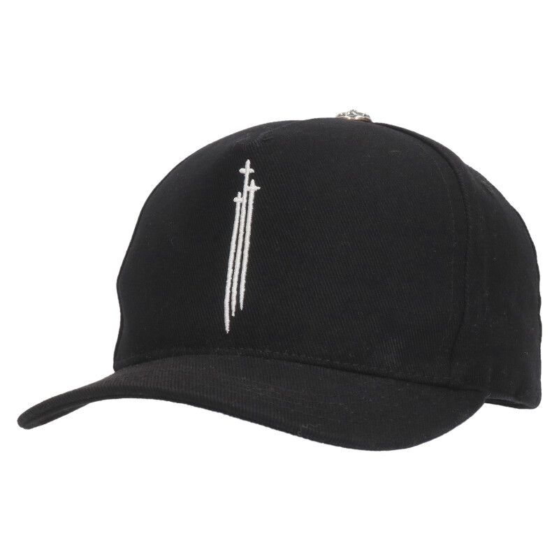 クロムハーツ TRUCKER CAP デニムトラッカー RS3クロスデニムベースボールキャップ メンズ ONE SIZE
