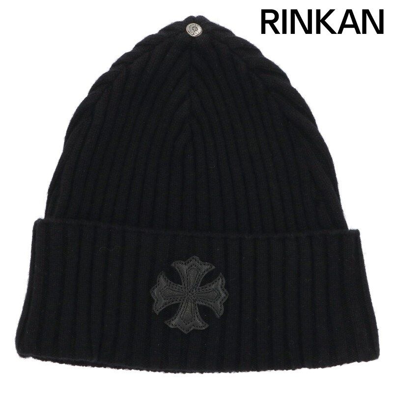 クロムハーツ BEANIE CASH CHプラスパッチ付カシミアビーニー帽子 メンズ