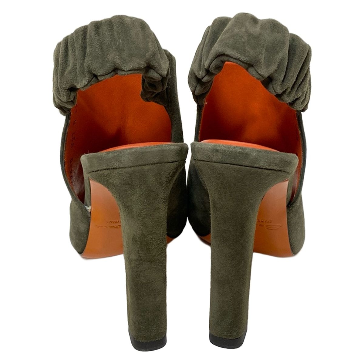  SANTONI サントーニ サンダル 35 レディース - ダークグレー サンダル サンダル ミュール