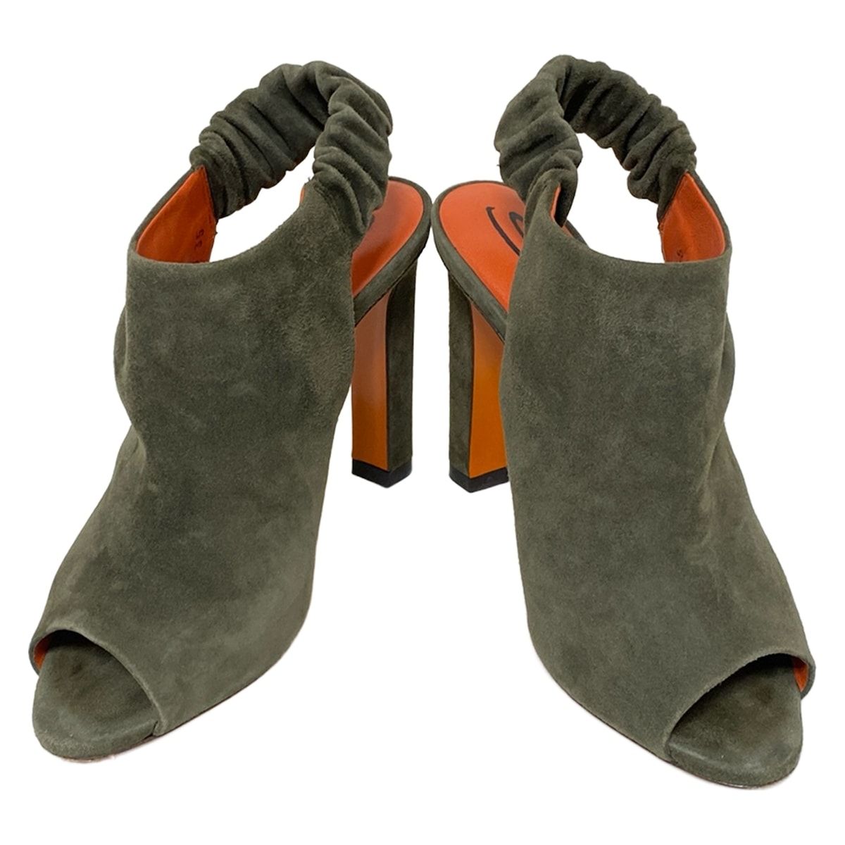 SANTONI サントーニ サンダル 35 レディース - ダークグレー