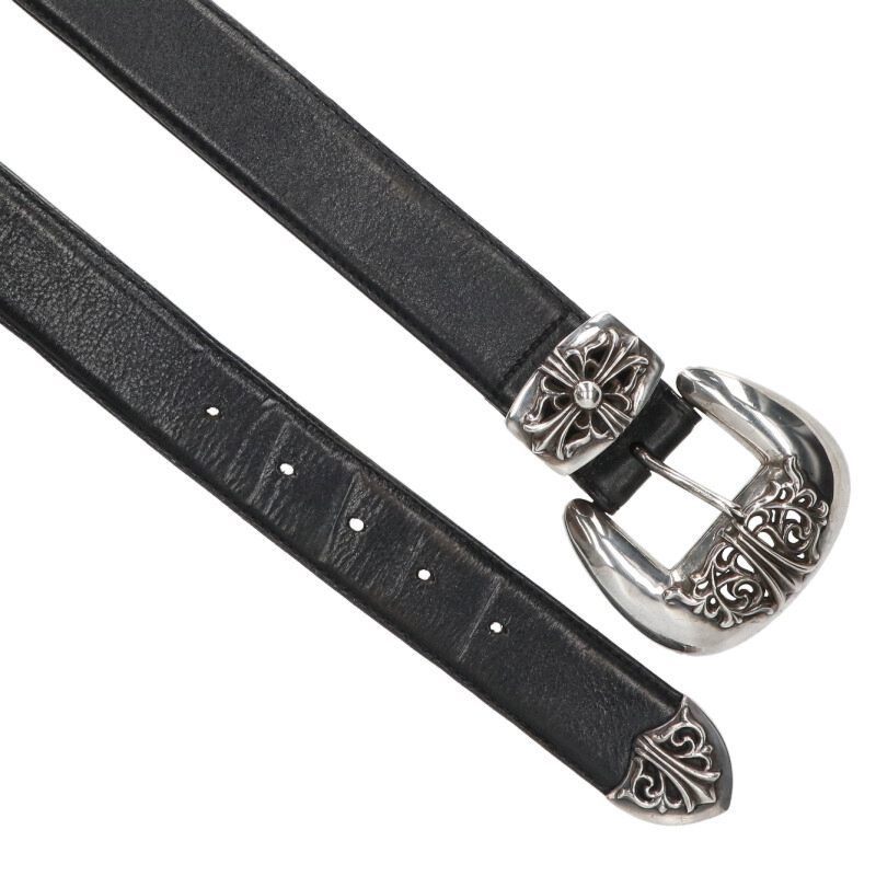 クロムハーツ BLT CLASSIC 3PC/クラシック3PC レザーベルト メンズ 30