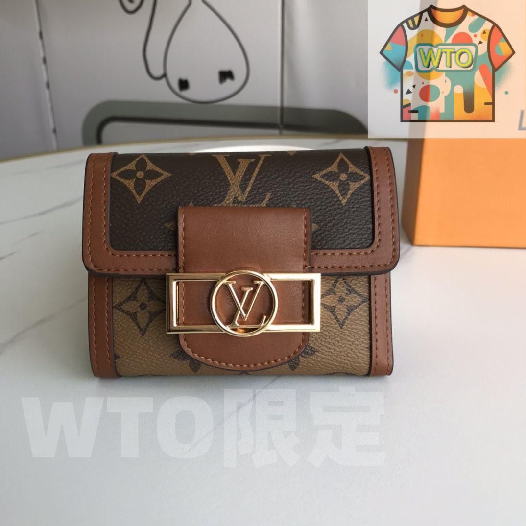 ルイヴィトン 財布 小銭入れ 二つ折り財布 長財布4