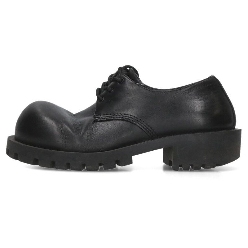 バレンシアガ 786136 Humer derby レザーダービーシューズ メンズ 40