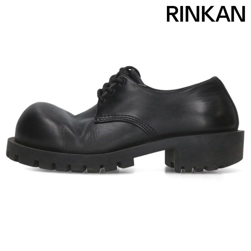 バレンシアガ 786136 Humer derby レザーダービーシューズ メンズ 40