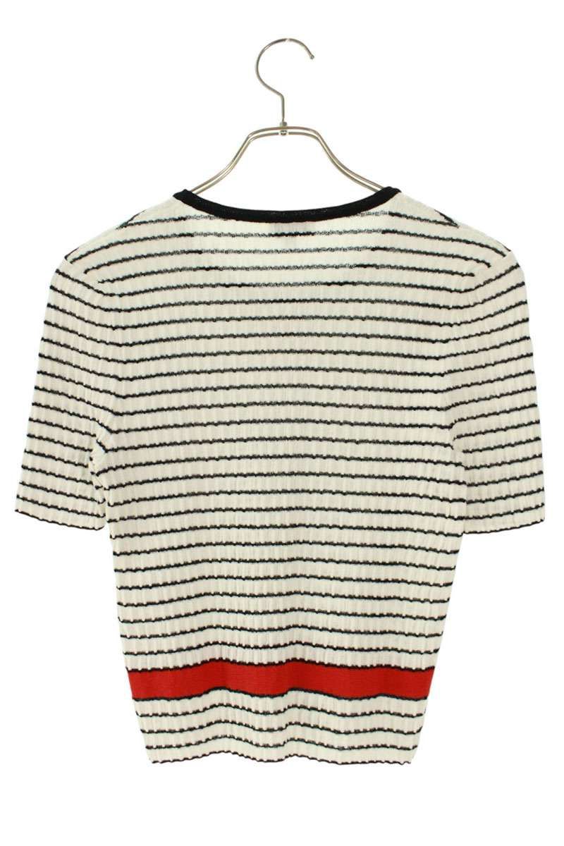 ココマークボーダーニットTシャツ レディース