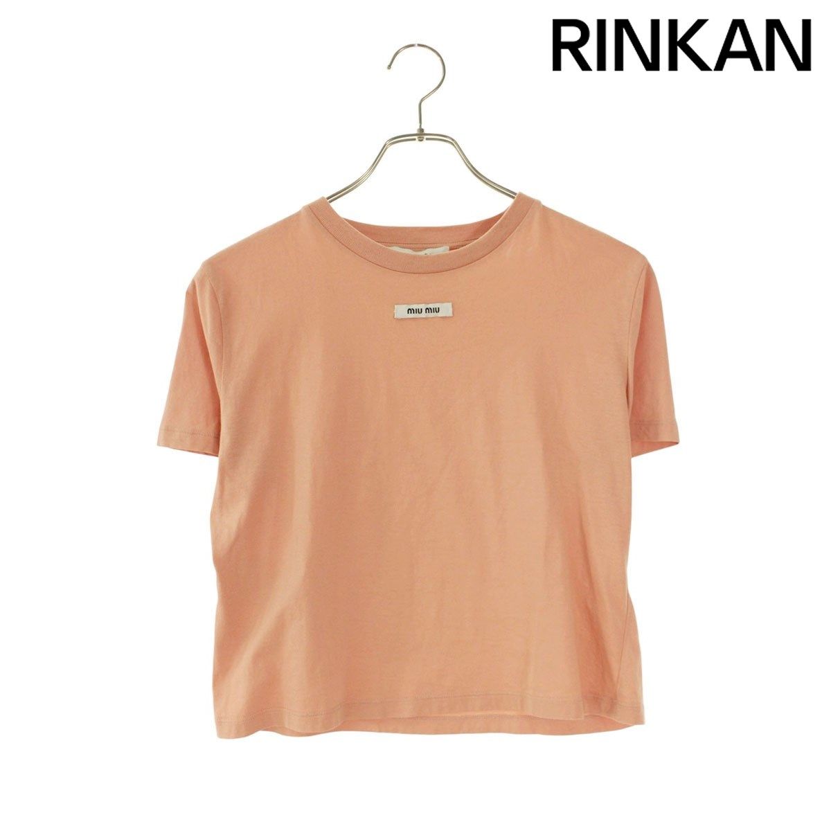 ミュウミュウ MJN484 ロゴ Tシャツ レディース M