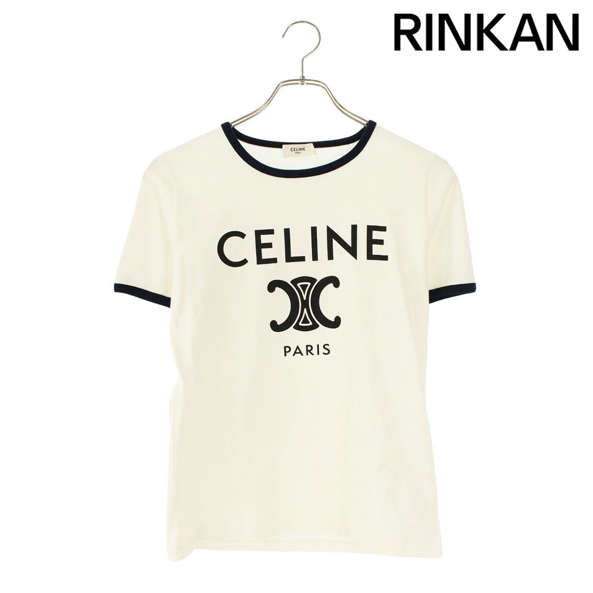 セリーヌ 2X872671Q トリオンフプリントTシャツ レディース XS