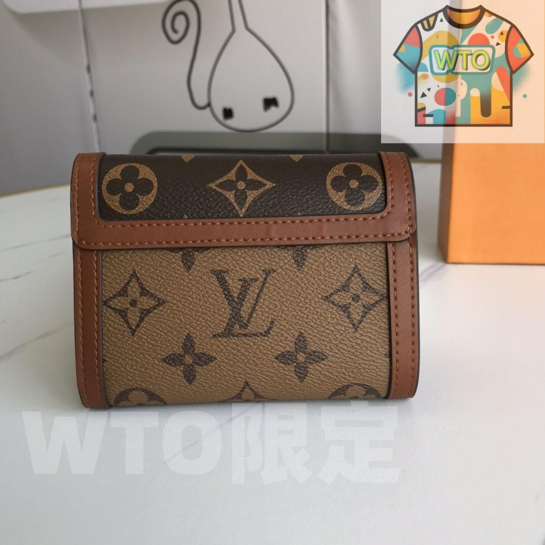 ルイヴィトン 財布 小銭入れ 二つ折り財布 長財布4