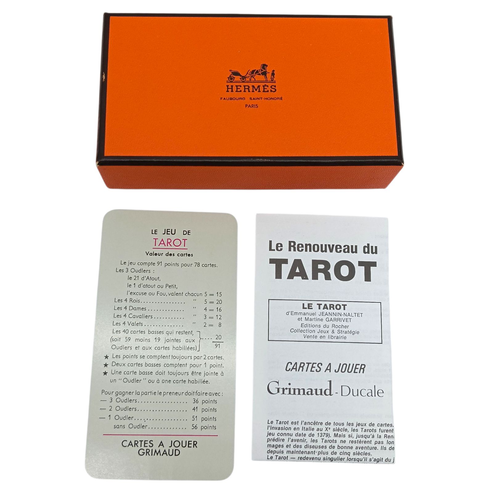 希少 HERMES エルメス タロットカード タロット カード イエロー