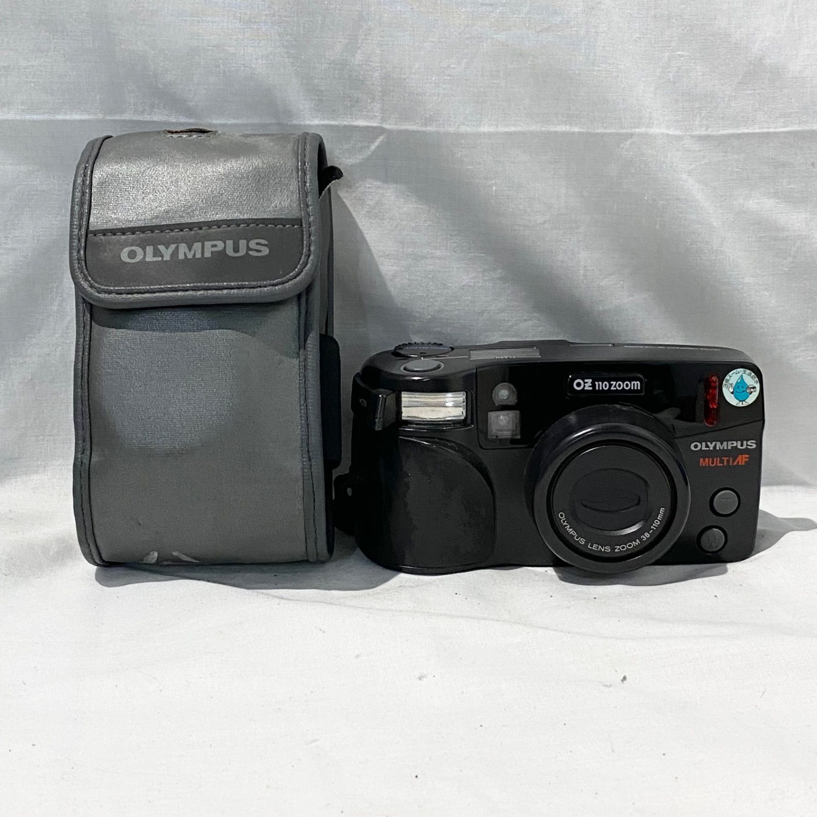 ジャンク OLYMPUS オリンパス OZ 110 zoom MULTI AF ブラック ケース付