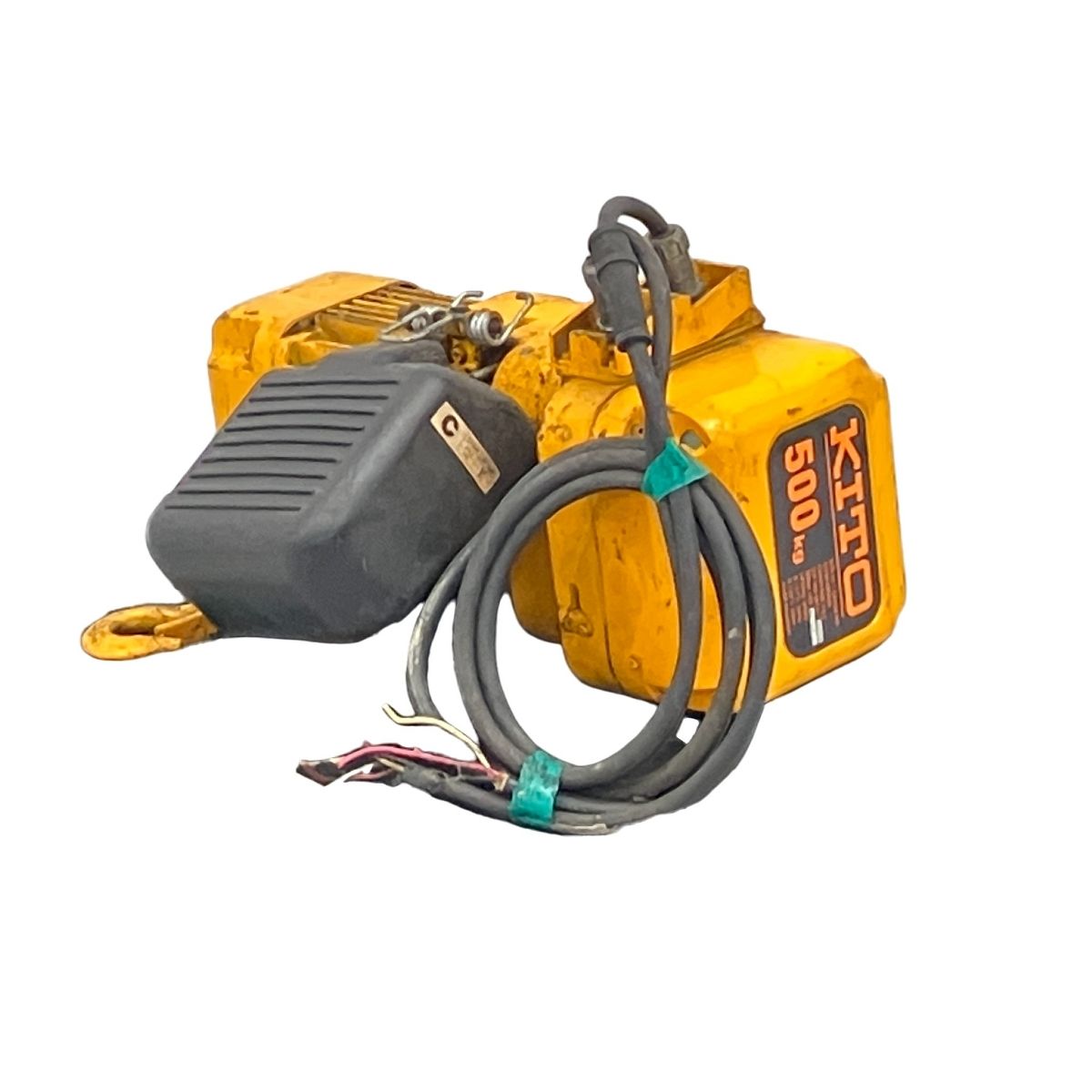 店頭受取 KITO キトー 電気チェーンブロック 500 kg 三相200 V ホイスト 吊り具 工具