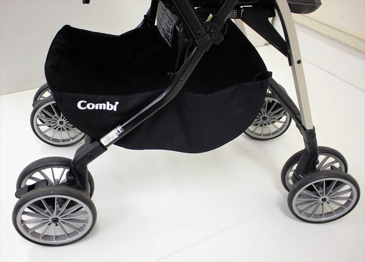  アンブレッタ 4キャス エッグショック UH トラディショナルグレー コンビ製ベビーカー ハイシート58 cm 生後1カ月～ クリーニング済み ベビーカー バギー 外出 移動用品