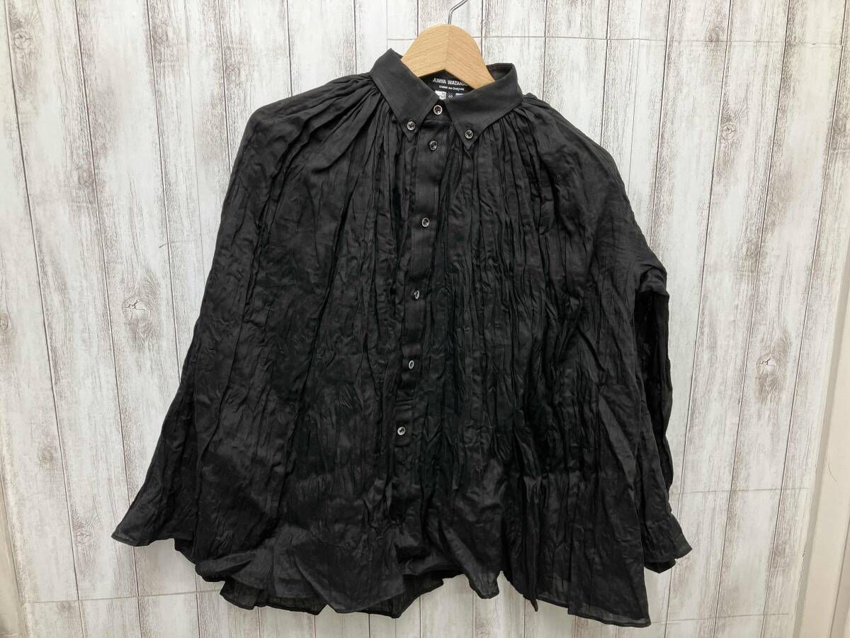COMME des GARCONS JUNYA WATANABE JA-B048 ブラック 長袖シャツ ブラウス M