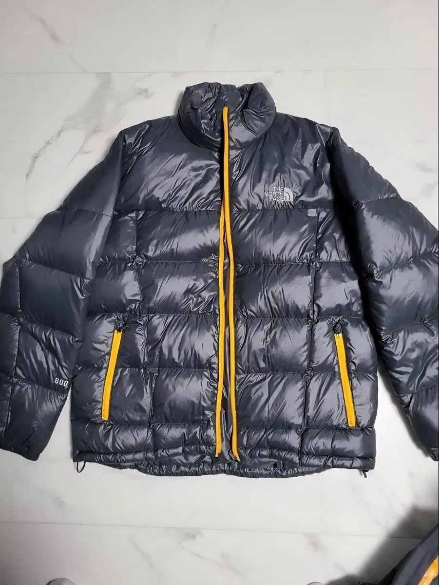 THE NORTH FACE ザノースフェイス グレー ブラック ウィンドブレーカー ダウン ジャケット OLIVEOS_COM_TR