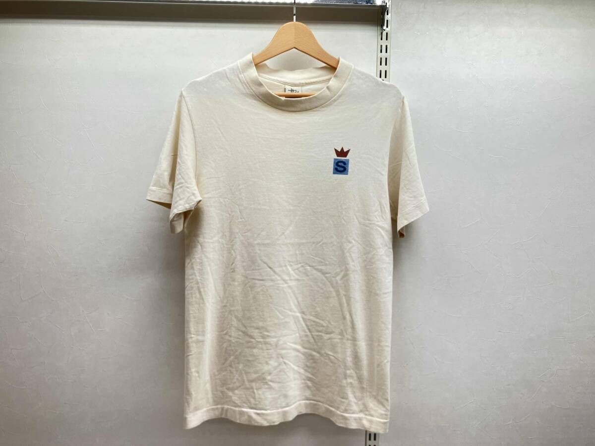 STUSSY ステューシー クラウン 90s コットンTシャツ 半袖 サイズ S