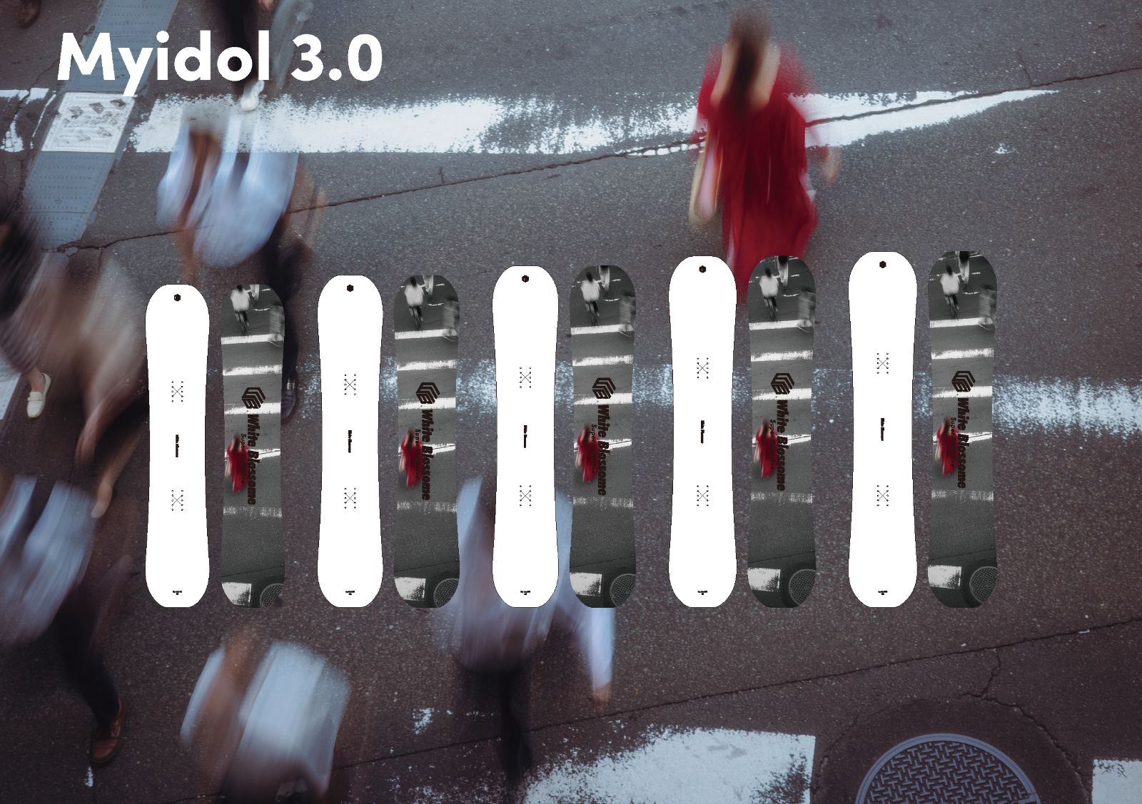 White Blossome Myidol3.0 25-26モデル MadeinJapan