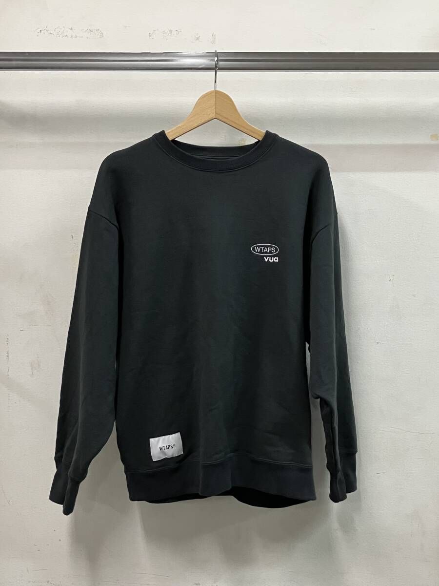WTAPS ダブルタップス 232ATDT-CSM21 SWEATER COTTON PROTECT スウェット サイズ03 色褪せ