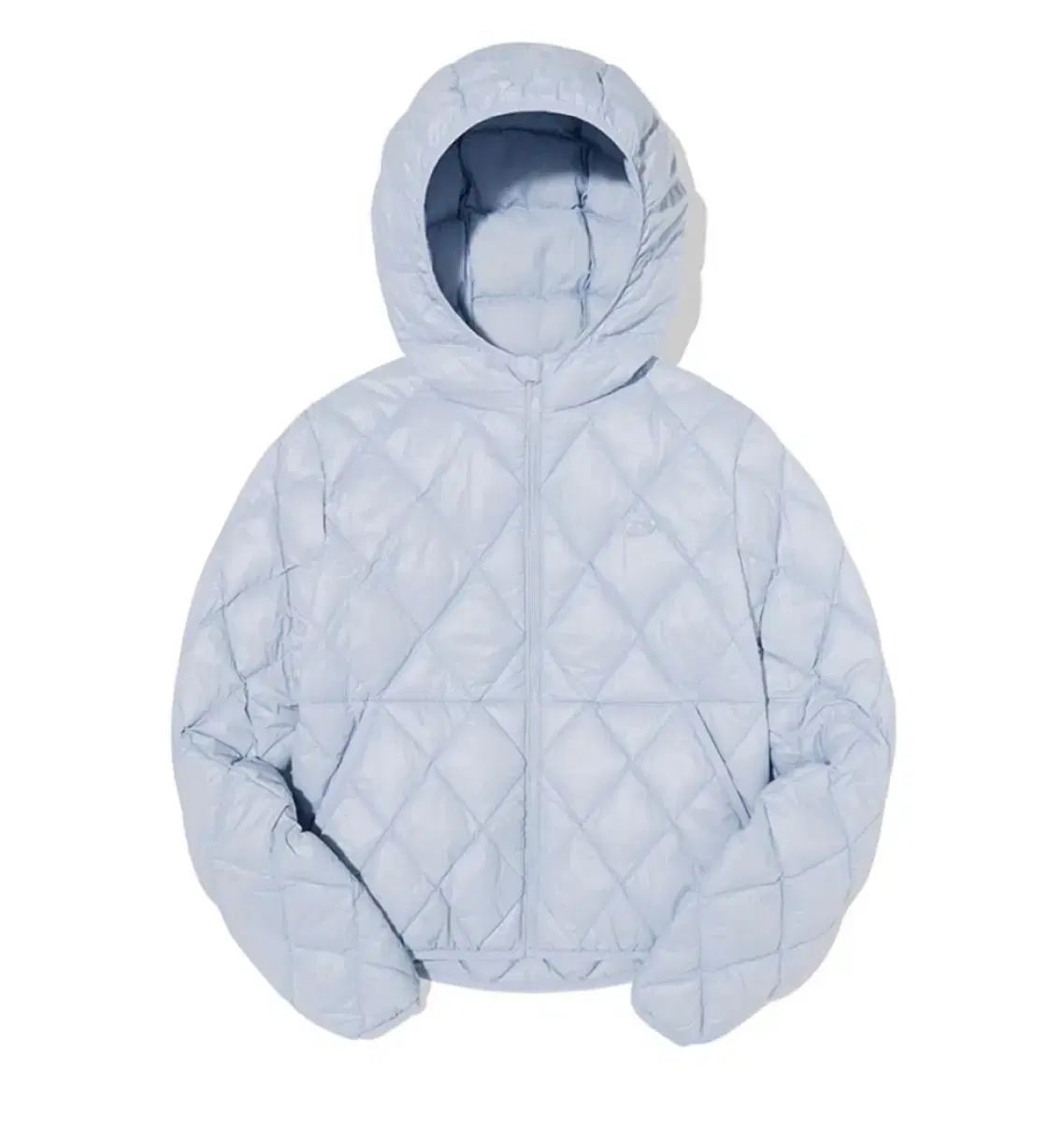 KIRSH クラウド クロップド ショートダウン スカイ