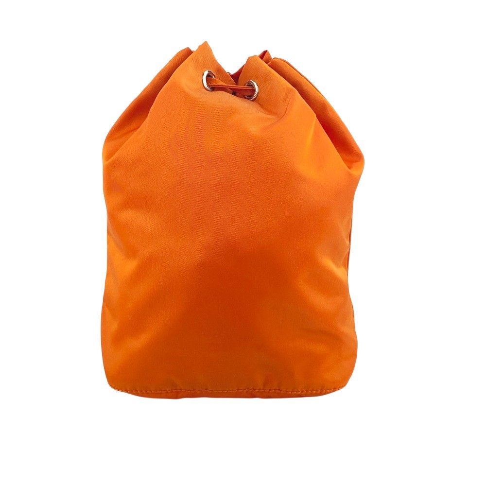 新同 プラダ 巾着 ポーチ 小物入れ テスート ROSSO オレンジ 1NA369 472329 10