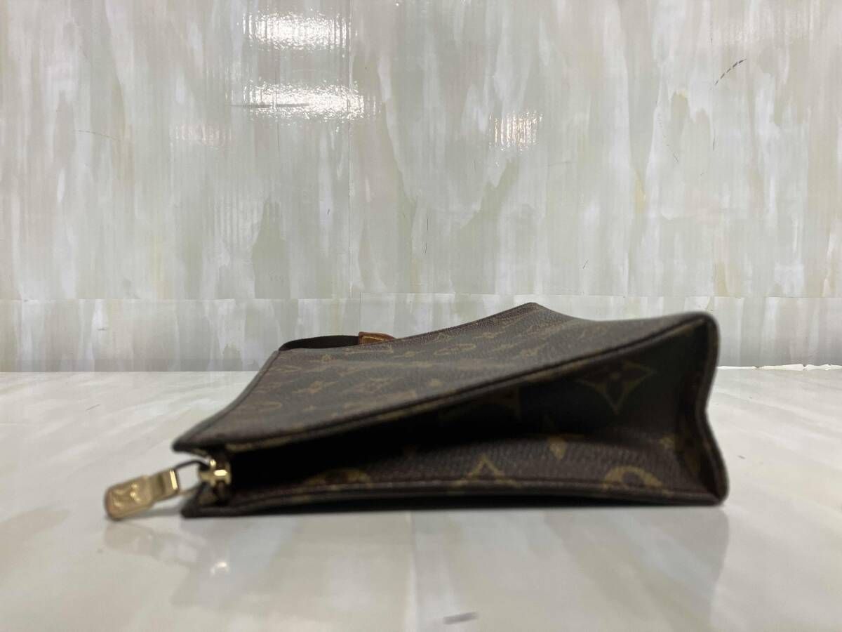 LOUIS VUITTON ルイヴィトン モノグラム ポッシュ トワレット ブラウン