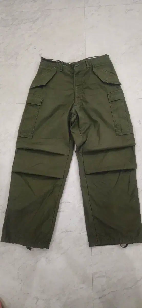 m65フィールドパンツ 銀ジッパー S-R