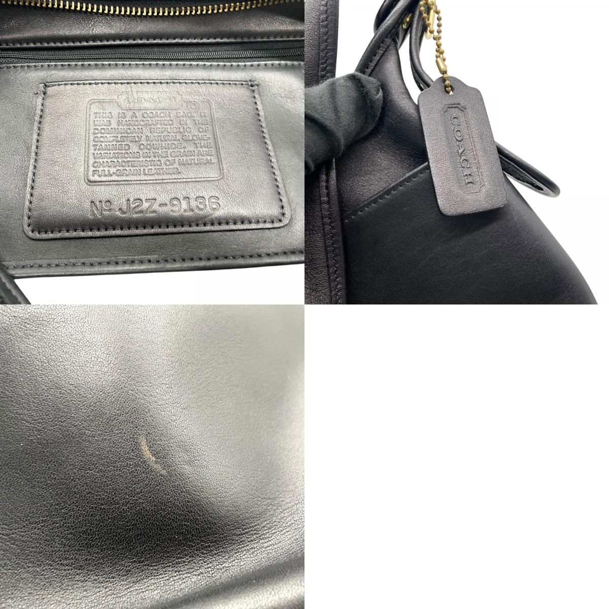 COACH OLD オールドコーチ 黒 ブラック ショルダーバッグ クロスボディ