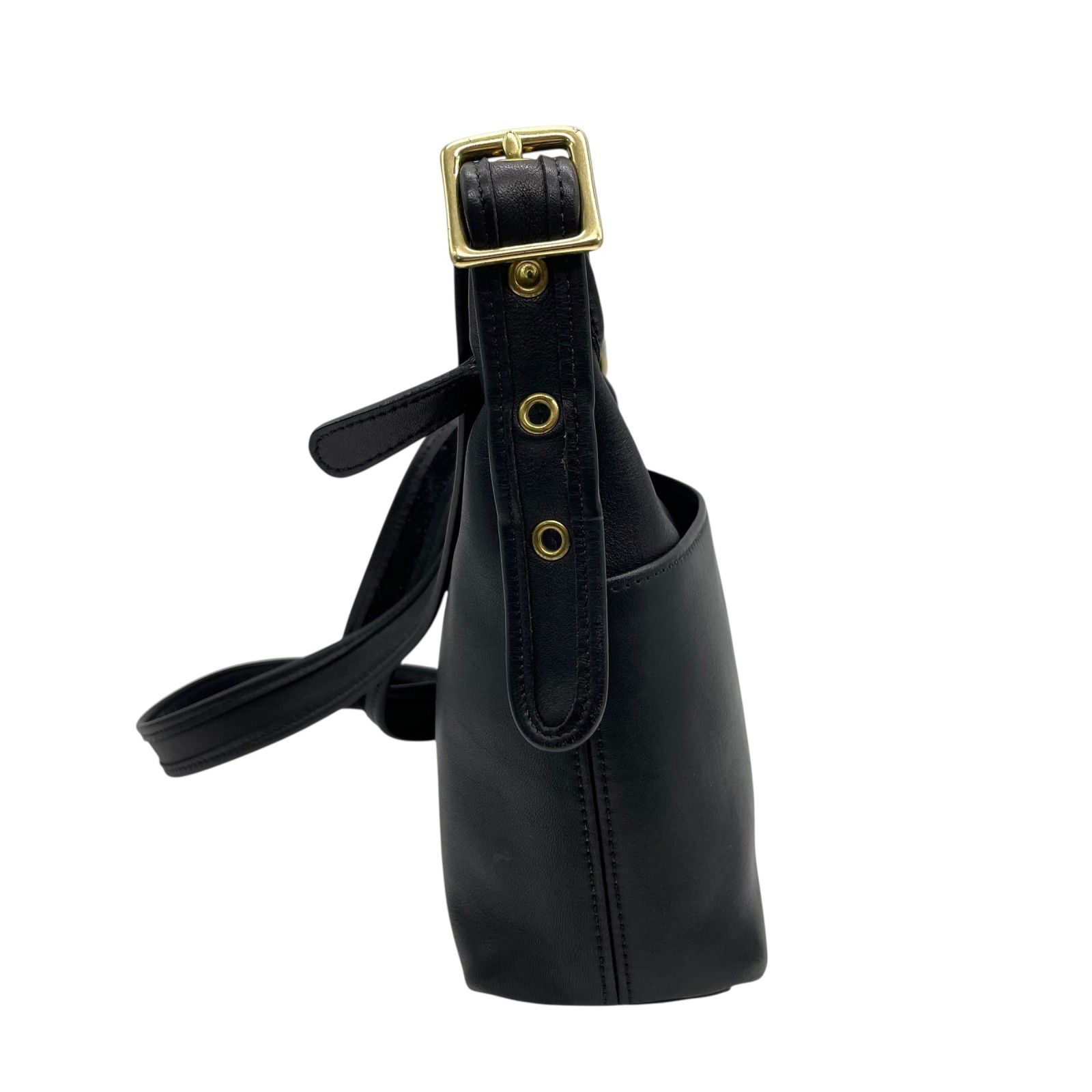 COACH OLD オールドコーチ 黒 ブラック ショルダーバッグ クロスボディ