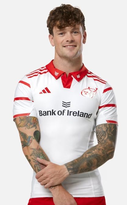 アディダス ラグビー マンスター 2025 2026 オルタネイト プレイヤーズ ジャージ 白 ホワイト 公式モデル 日本未発売