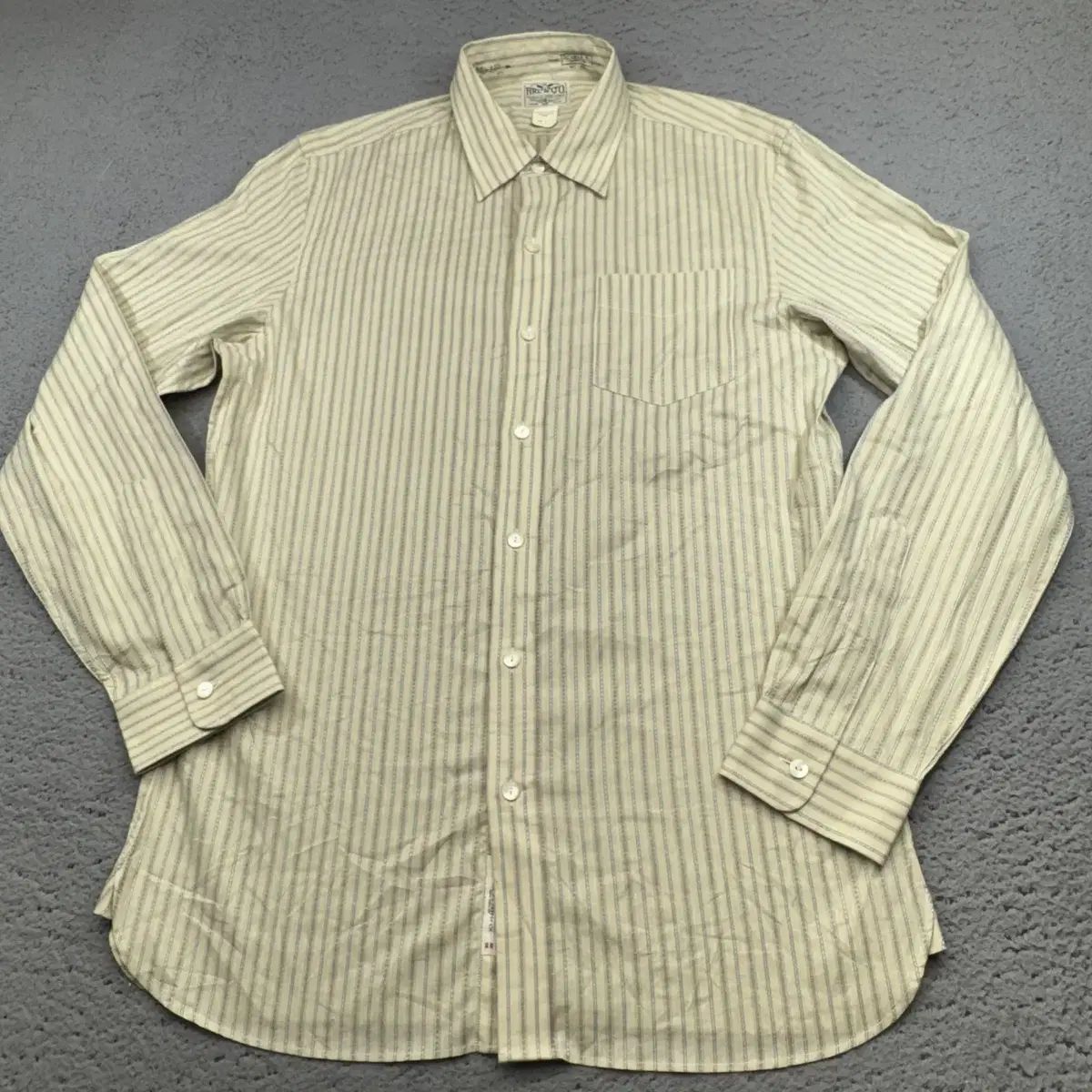 90s RRL ストライプ ボタンダウン シャツ